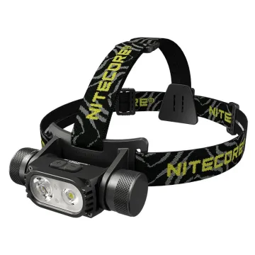 NITECORE HC68 Headlamp: 2000Lumens with Auxiliary Red Light, USB Rechargeable
