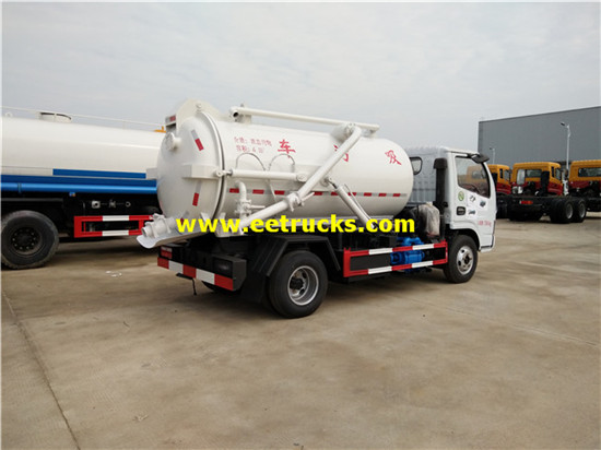 DFAC 4000 Liters Ordure Vacuum Trucks