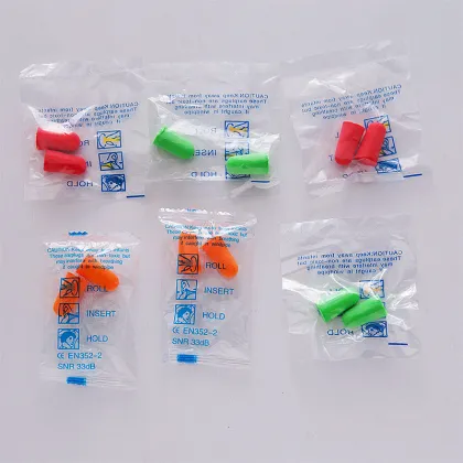 Bullet Elastic Foam Earplugs 33dB - Adjustable Hearing Protection for Travel, Concerts, and Events