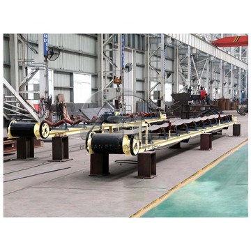 Rubber Belt Conveyors for Aggregate and Lime Transport