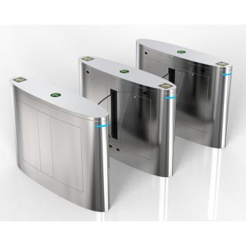 High Security Rfid Flap Turnstile Barrier Gate