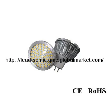 SMD spotlight 60pcs 3528  GU10 MR16  220V