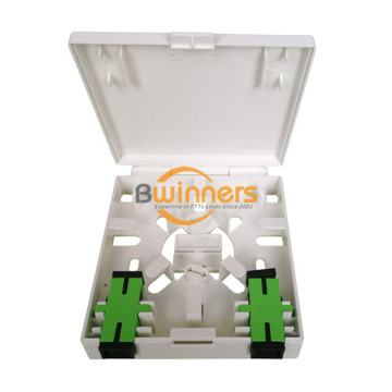 FTTH Box SC แผงซ็อกเก็ตใยแก้วนำแสง SC