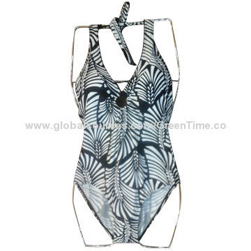 Monokinis, made of nylon with spandex, fashion style, with sublimation, OEM orders are accepted