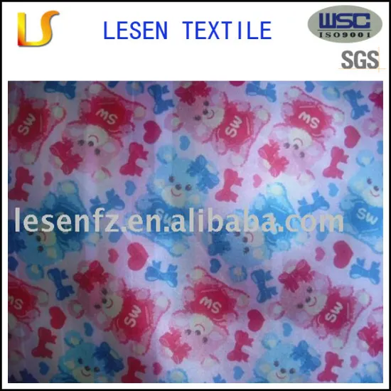 100% polyester Printed stain resistant fabric