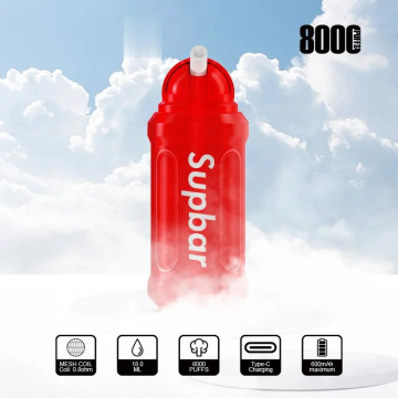 Supbar Mini Pot 8000 Puffs Vape jetable originale