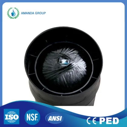 Water Filtration Systems Black Color FRP Water Tank