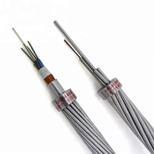 opgw fiber optic cable 24 48 96 core OPGW fiber optic wire cable Manufactory