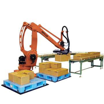4-Axis Bag Palletizing Robot Arm - Automated Stacking Machine Pricelist" 

However, if you need a more concise and SEO-friendly title, consider:

"4-Axis Bag Palletizing Robot Arm | Automated Palletizer Machine Price