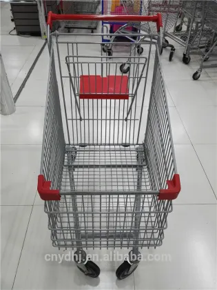 Wholesale American Style Supermarket Shopping Carts Trolleys