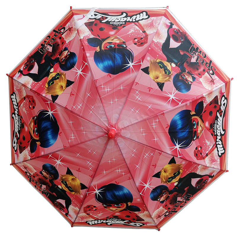 Cartoon Umbrella Auto Open Straight Umbrella