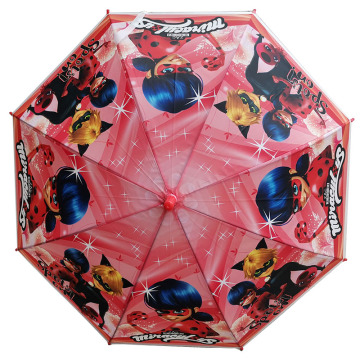 Cute Cartoon Umbrella With Whistle Plastic