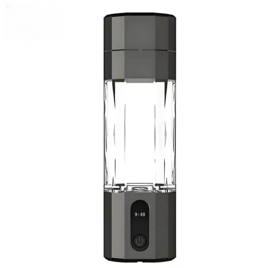Japanese Electrolytic Water Bottle: 6000ppb+ Hydrogen Rich Water Cup with O2 Separation and Negative Hydrogen Ions