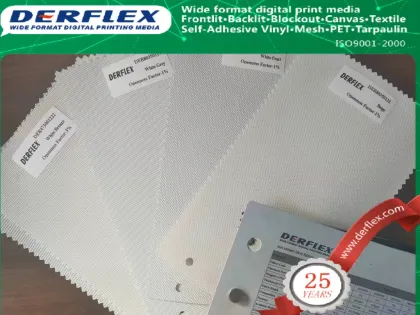 Blackout Sunscreen Fabric for Polyester Sunshade Blinds and Window Curtains