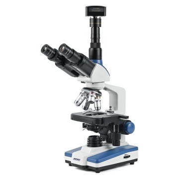 NK210T-PH5.1S 40x-1000X Trinocular Compound Biological Microscope with CMOS Camera