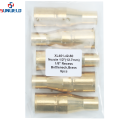 XL401-42-50 অগ্রভাগ 1/2''(12.7mm) 1/8'' রিসেস বটলনেক, ব্রাস