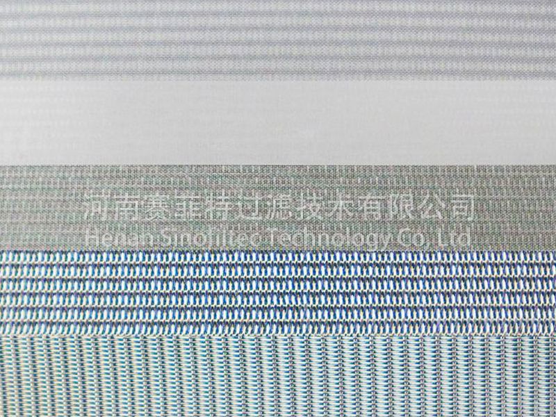 The plane structure diagram of 5-layer sintered wire mesh