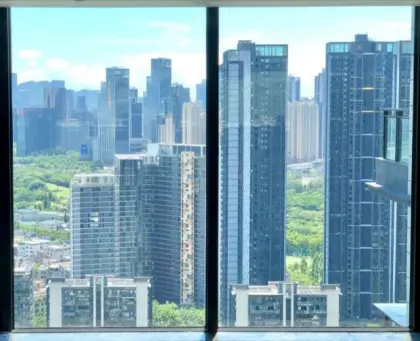 Vacuum Glass Curtain Wall Exterior Building Glass Wall