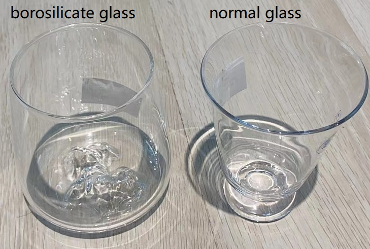 borosilicate glass and normal glass