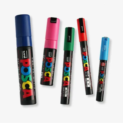 Custom Uni Posca Marker Pen Set 0.7mm Permanent Ink