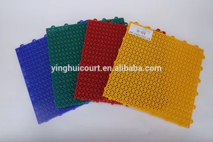 Used Sport Court Flooring Interlocking sports flooring Children Playground Flooring O-04