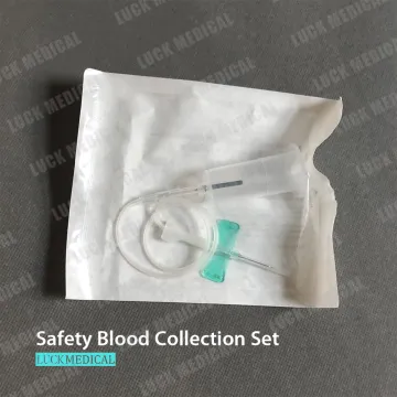 Safety Wing Needle With Pre-attached Holder