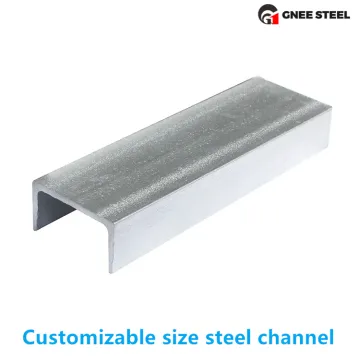 Gi C Beam Galvanized Steel Channel Section Bar in Stock