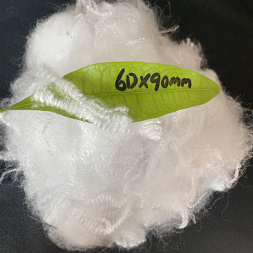 High Quality 100% Polypropylene Staple Fiber 6D*90MM for Geotextile