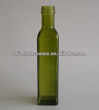 500ml square glass olive oil bottle