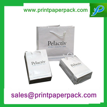 Custom Printed Gift Packaging Shopping Paper Bag with Logo Printing