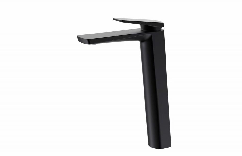 Diseño cuadrado Chrome Single Lever Basin Tap Tap