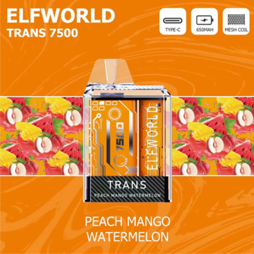 Elf World Trans jednorazowe Vape 7500 Puffs