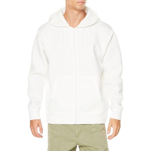 Men's crew neck sweatshirt without hood