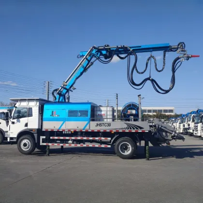 Tunnel Construction Equipment: Wet Concrete Spraying HP30g Concrete Sprayer Shotcrete Machine for Sale