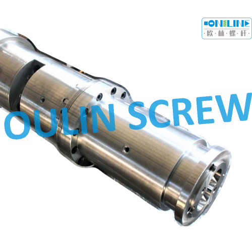 55/120 Double Conical Screw and Barrel, Bimetal Screw with SKD61 Liner Barrel