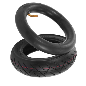 CST Inner and Outer Tube Tire for Electric Scooters - Size 10x2.50 with Bent Valve