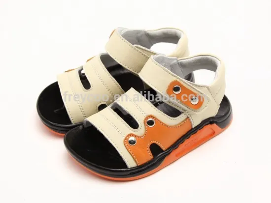 2015 Freycoo boys Leather casual sandals PB-7001YB