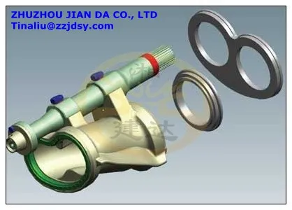 Schwing Spare parts for concrete pump/Schwing rock valve/ Schwing wear parts assembly