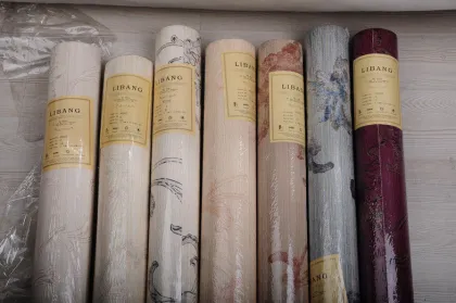 Classic European Damascus Wallpaper / Wall Stickers Paper