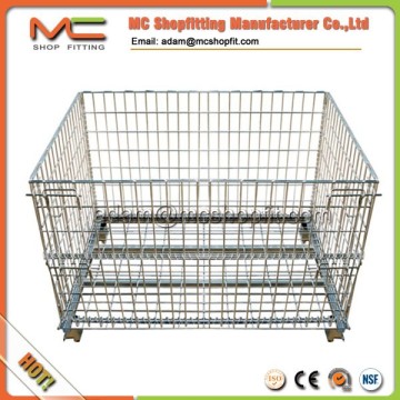 Heavy Duty Collapsible Steel wire cage, wire mesh cage