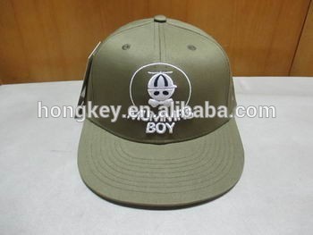 promotional embroidery custom design snapback hat and cap