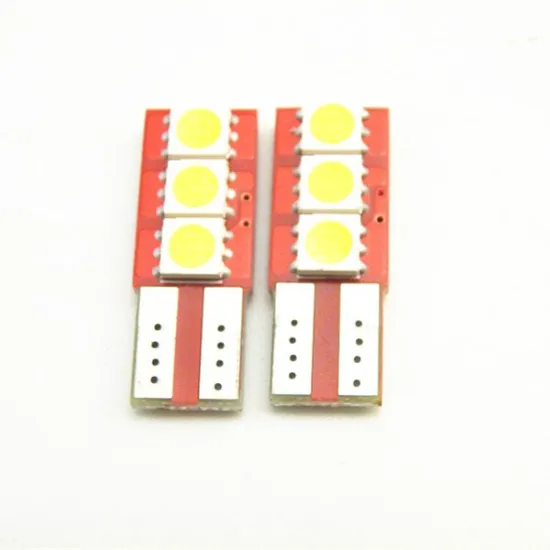 Stable Current Low Defective 194 147 152 158 3SMD 5050 Canbus t10 5w5 Car LED Auto Bulb