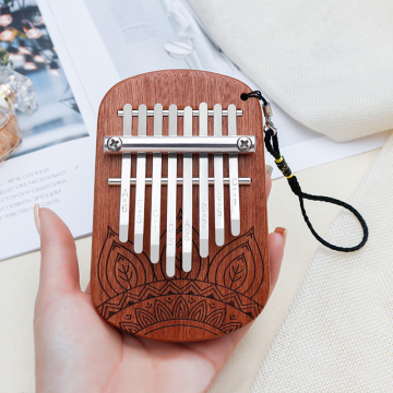 Afrika Maun Ahşap 8 Key Kalimba Parmak Piyano