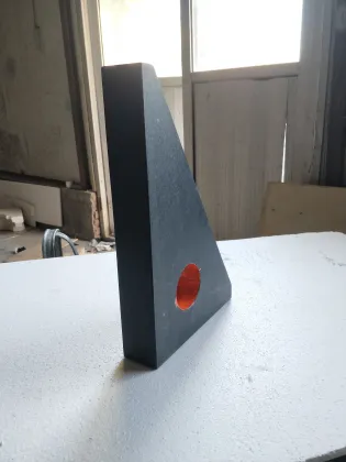 Granite Triangular Ruler Calibration Tools Inspection