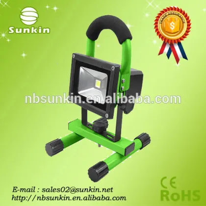 China golden supplier 10-20w led rechargeable floodlight 5w 10w 20w with CE RoHS