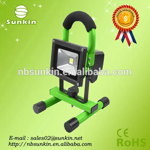 China golden supplier 10-20w led rechargeable floodlight 5w 10w 20w with CE RoHS