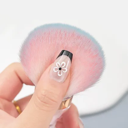 Qianya 2024 Tiktok Ins Hourglass Nail Brush