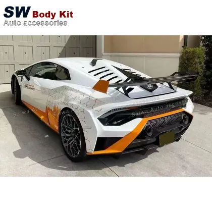 Dry Carbon Fiber STO Style Spoiler for Lamborghini Huracan STO LP580 LP610-4 EVO