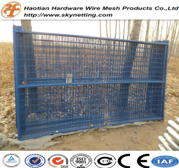 Galvanized US type and Canada standard powder coating Temporary fence/removable portable metal fencing