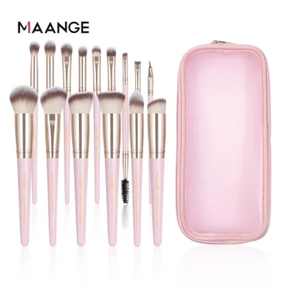 MAANGE 15pcs Private Label Luxury Makeup Brush Set